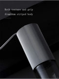 Manual Coffee Grinder with Stainless Steel Conical Burr (Silver) V2792