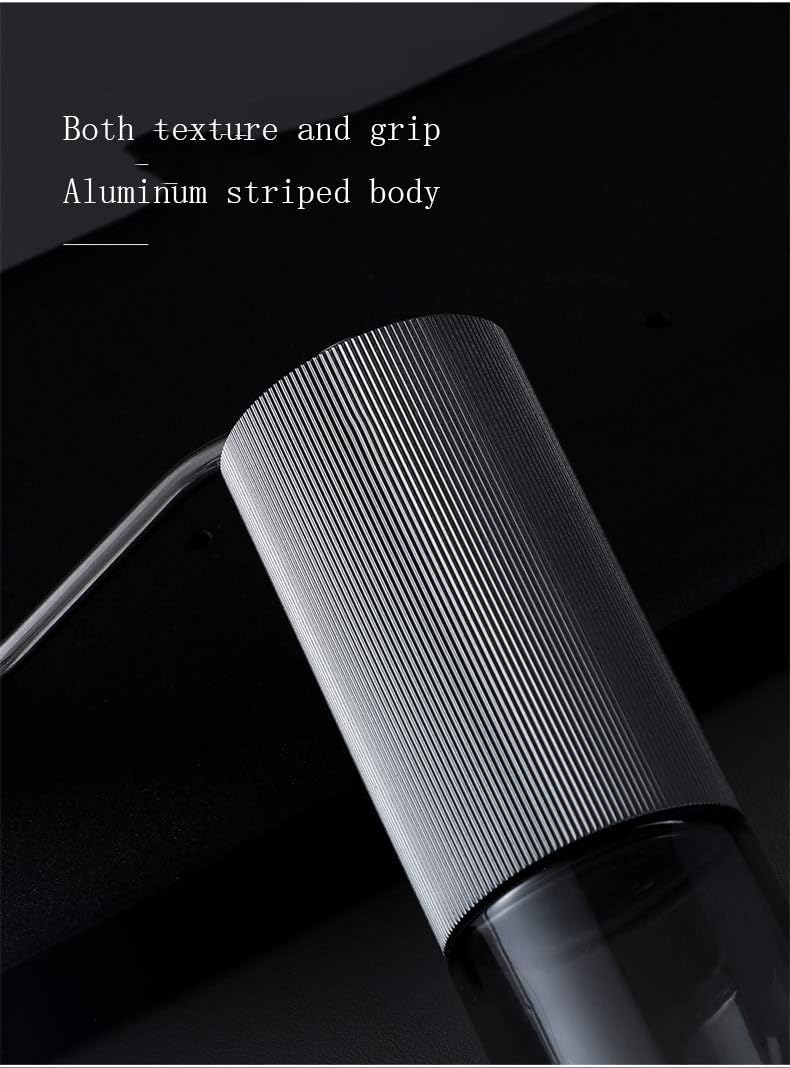 Manual Coffee Grinder with Stainless Steel Conical Burr (Silver) V2792