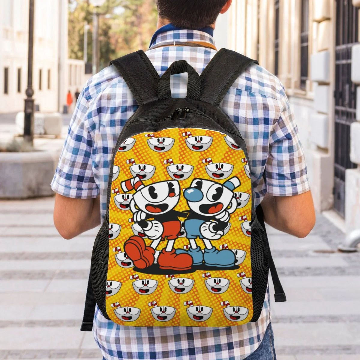 Lightweight Unisex Backpack Daypack Rucksack Q2115