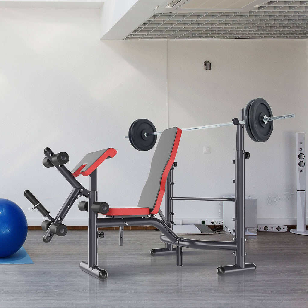Heavy Duty Weight Bench with Preacher Curl Leg Developer I612